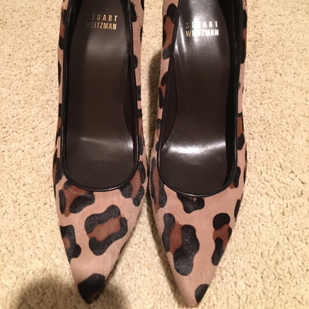 Stuart Weitzman Leopard Heels